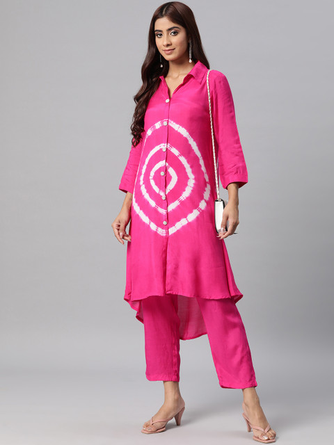 Readiprint Women Dyed Regular Tunic with Trousers - Image 6