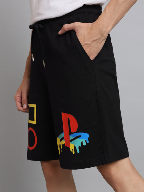 WEARDUDS Men Mid-Rise Printed Shorts - Image 2