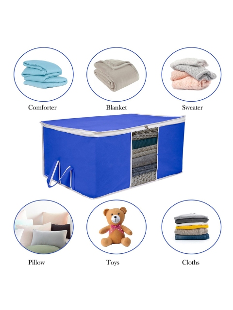 Kuber Industries Blue 6 Pieces Cloth Organizer Storage Bag - Image 5