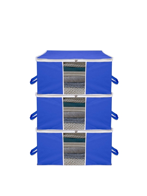 Kuber Industries Blue 6 Pieces Cloth Organizer Storage Bag - Image 2
