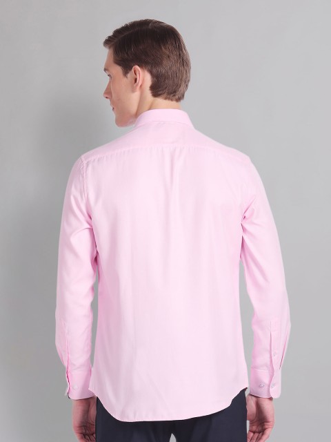 AD By Arvind Regular Fit Dobby Formal Shirt - Image 4