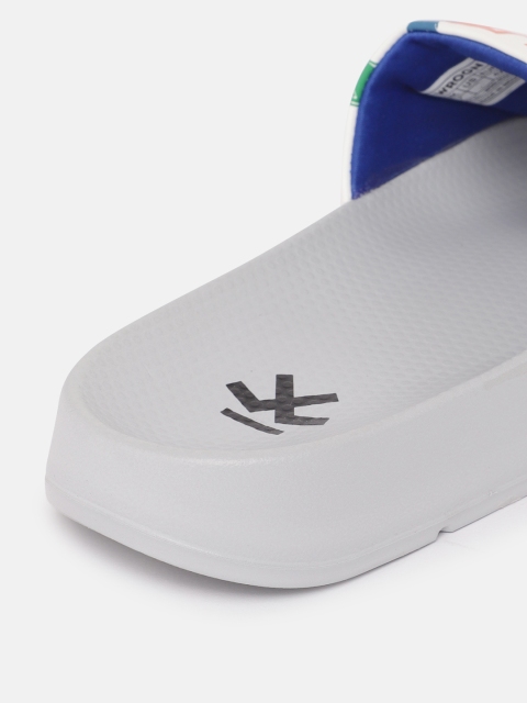 WROGN Men Brand Logo Printed Sliders - Image 6