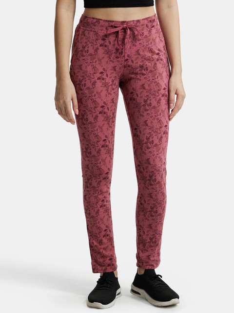 Jockey Super Combed Cotton Stretch Slim Fit Trackpant With Side Pockets-1301