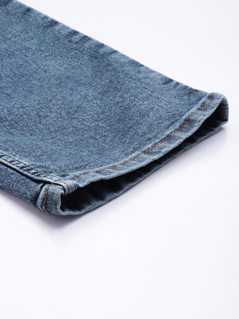 Levis 511 Men Slim Fit Low Rise Heavy Fade Clean Look Stretchable Jeans - Image 7