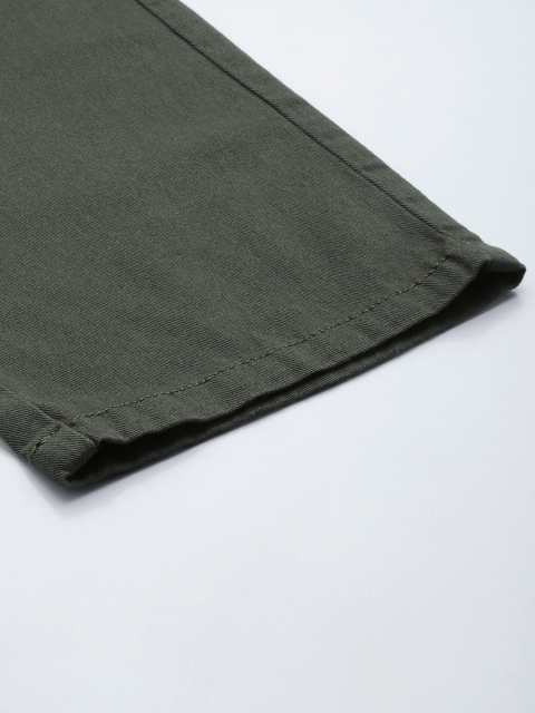 The Roadster Life Co. Men Pure Cotton Mid-Rise Chinos Trousers - Image 7