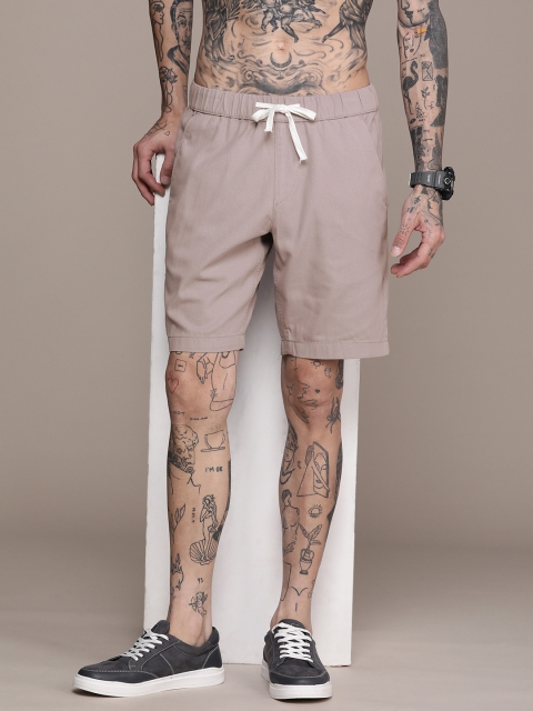 The Roadster Lifestyle Co. Men Pure Cotton Shorts