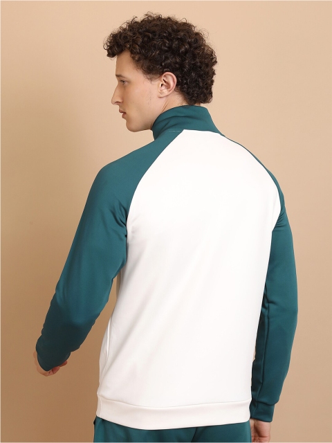 HIGHLANDER White High Neck Long Sleeves Pullover Sweatshirt - Image 5
