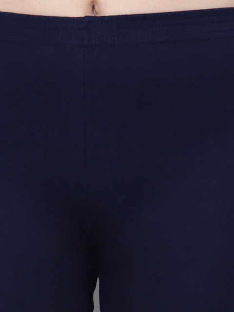 Aimly Women Pack Of 3 Skinny Fit Mid-Rise Stretchable Cycling Sports Shorts - Image 6