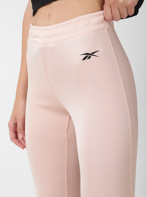 Reebok Women Brand Logo Printed Relaxed-Fit Track Pants - Image 5