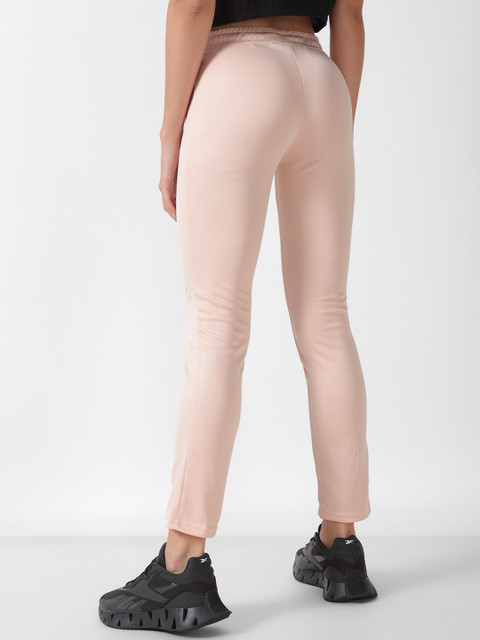 Reebok Women Brand Logo Printed Relaxed-Fit Track Pants - Image 3