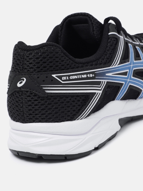 ASICS Men Woven Design Round-Toe GEL-CONTEND 4B+ Running Shoes with Brand Logo Detail - Image 4