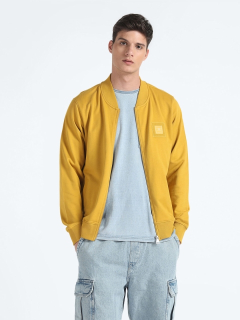Flying Machine Mock Collar Front-Open Sweatshirt - Image 6