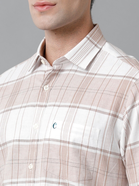 CAVALLO by Linen Club Tartan Checks Contemporary Slim Fit Comfortable Casual Shirt - Image 2