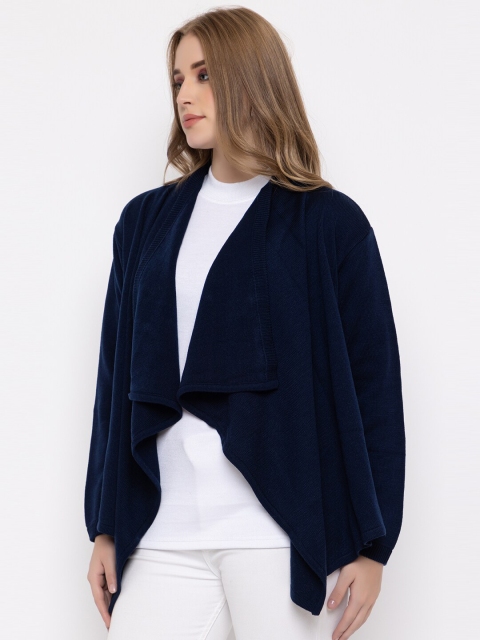 513 Acrylic Front-Open Poncho - Image 4