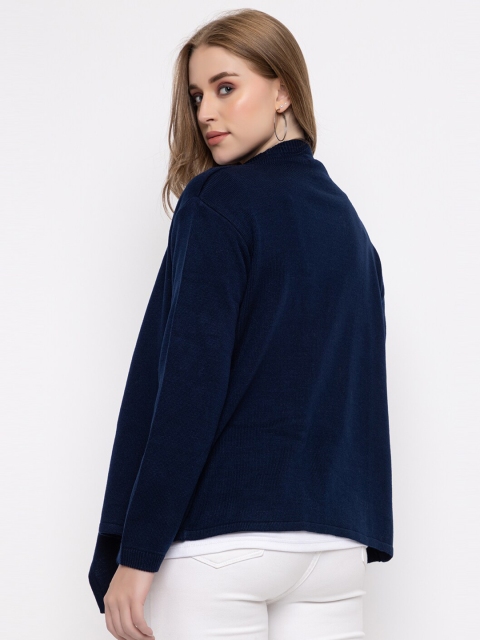 513 Acrylic Front-Open Poncho - Image 5
