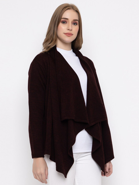 513 V Neck Acrylic Poncho - Image 3