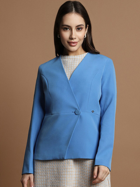 Allen Solly Woman Single-Breasted Formal Blazer