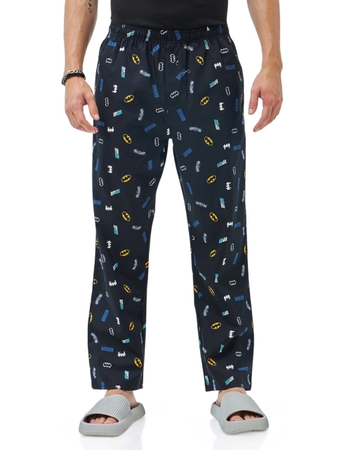 Bewakoof Men Printed Cotton Lounge Pants - Image 2