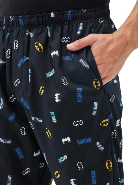 Bewakoof Men Printed Cotton Lounge Pants - Image 6