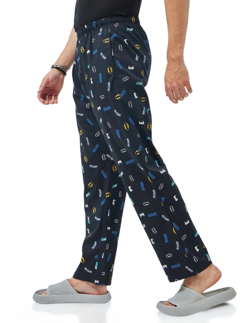 Bewakoof Men Printed Cotton Lounge Pants - Image 3