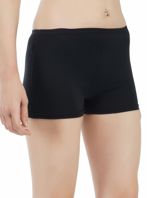 arLa APPAREL Women Pack Of 4 Seamless Pure-Cotton Boy Shorts - Image 2