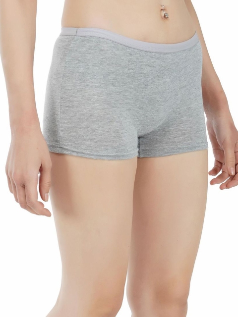 arLa APPAREL Pack of 4 Pure Cotton Boyshorts Briefs - Image 2