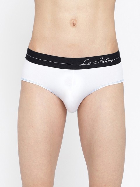 La Intimo Men Low-Rise Anti Microbial Basic Briefs LIBR04WE0