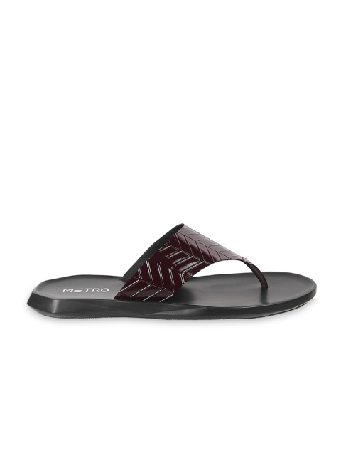 Metro Men Leather Comfort Sandals - Image 3