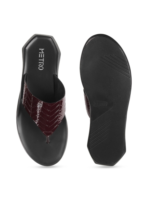 Metro Men Leather Comfort Sandals - Image 4