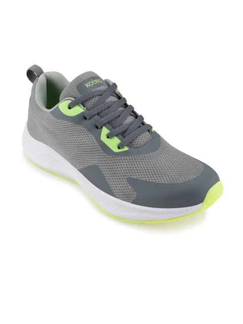 Koburg Men Textured Round Toe Running Shoes - Image 3