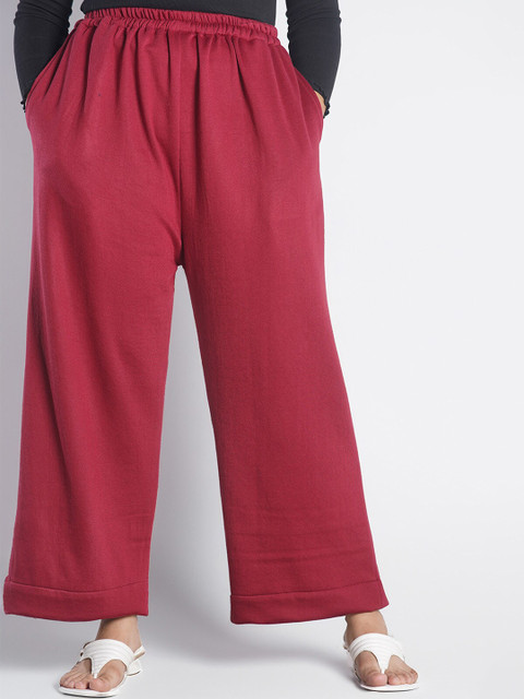 LetsDressUp Women Mid Rise Palazzos