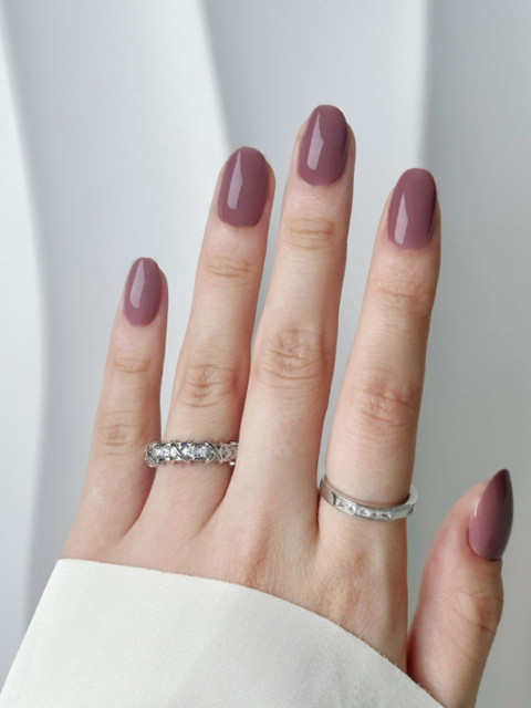 FEELHIGH 24Pcs Reusable Long Lasting Artificial Fake Nail Set - 04