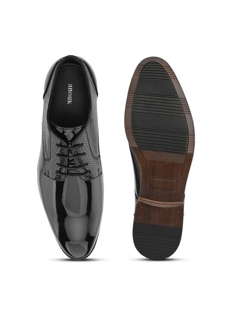 Anouk Men Textured Pointed Toe Formal Derbys - Image 5