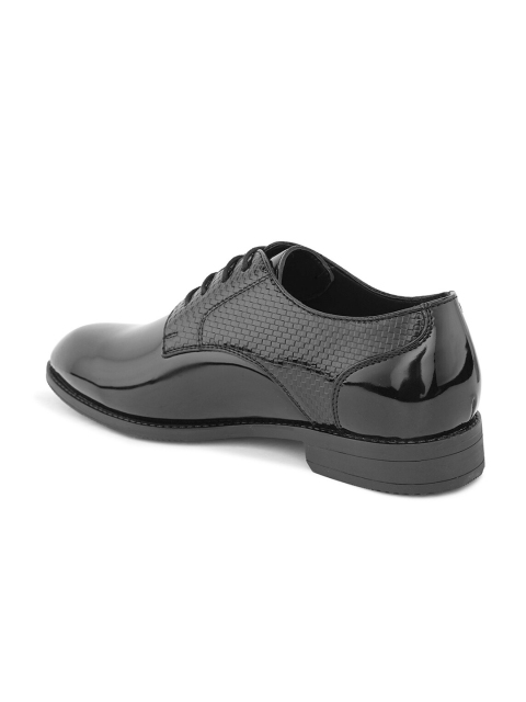 Anouk Men Textured Pointed Toe Formal Derbys - Image 3