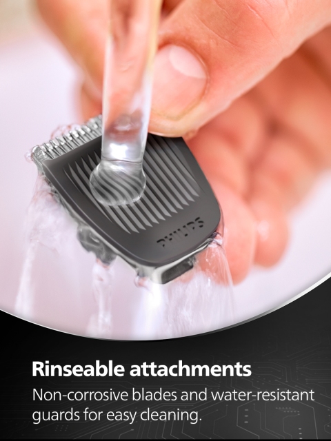 Philips MG3724/30 All-In-One Multigroomer Trimmer for Beard, Nose & Body - Black - Image 8