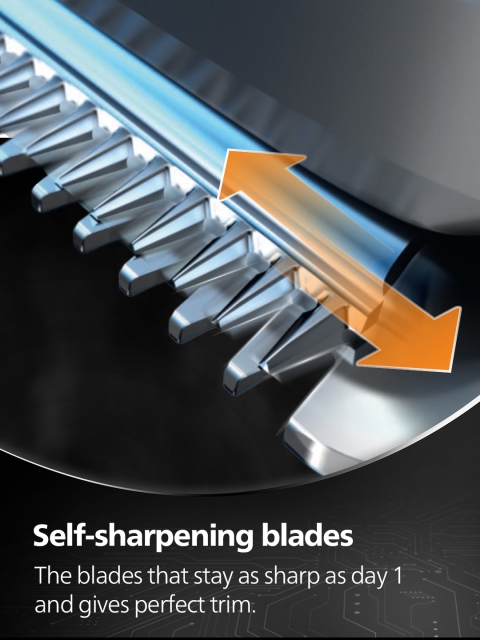 Philips MG3724/30 All-In-One Multigroomer Trimmer for Beard, Nose & Body - Black - Image 6