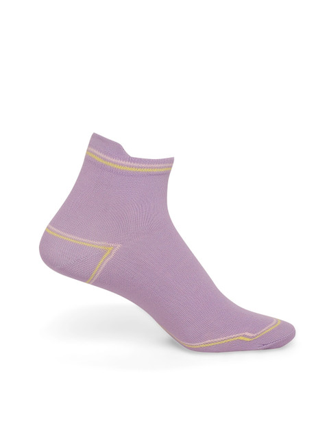 Feelings Women Pack of 5 Assorted Pure Cotton Ankle Length Socks - Image 2
