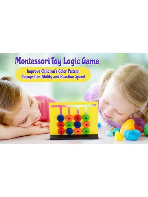OPINA Kids Montessori Slide Puzzle Fun Brain Toy - Image 5