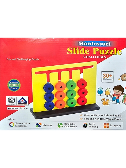 OPINA Kids Montessori Slide Puzzle Fun Brain Toy - Image 6