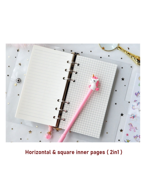 OPINA Kids 13 In 1 DIY Unicorn Diary Notebook - Image 4