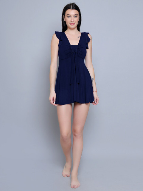 N-Gal Padded V-Neck Swim Dress - Image 6