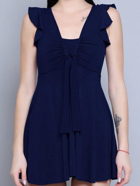 N-Gal Padded V-Neck Swim Dress - Image 2