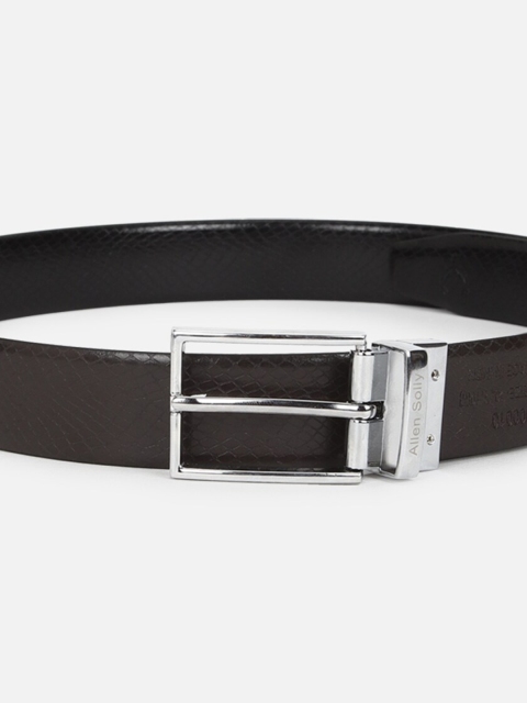Allen Solly Men Textured Leather Accessory Gift Set - Image 5