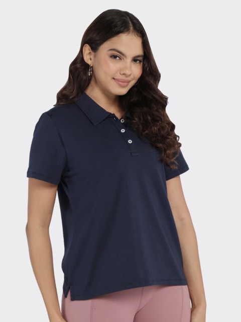Blissclub Polo Collar Short Sleeves Sports T-shirt