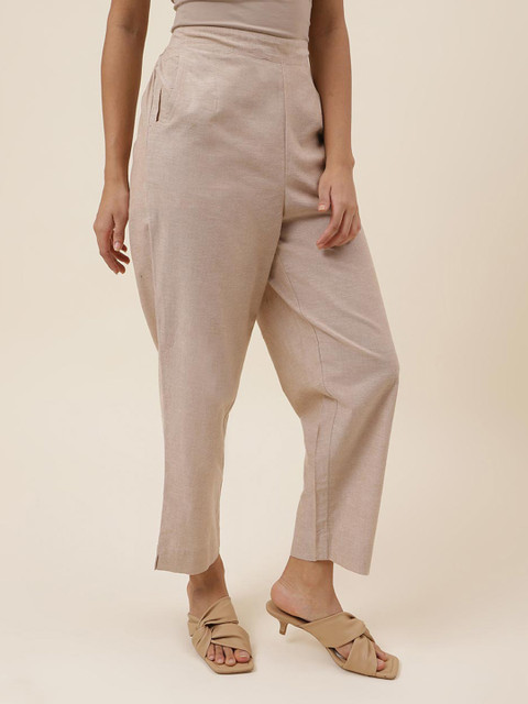 Fabindia Women Cotton Trousers