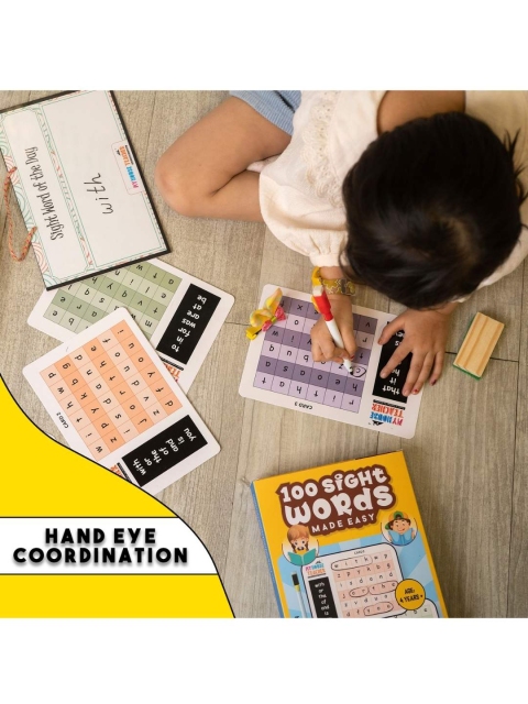 My House Teacher Kids 100 Sight Words Ispy Mats And Daily Activity Folder - Image 2