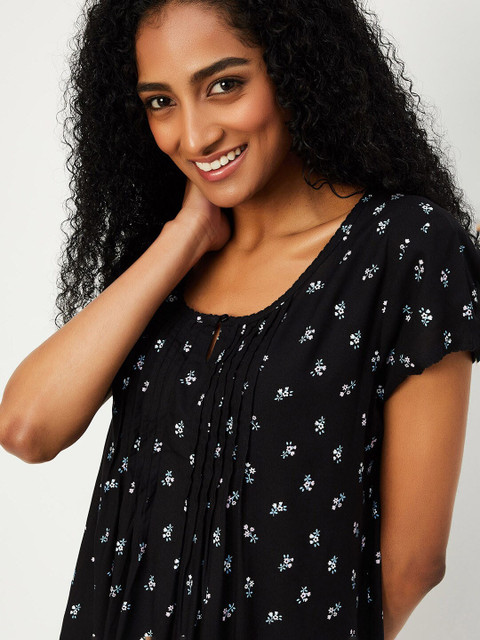 max Floral Printed Midi Nightdress - Image 2