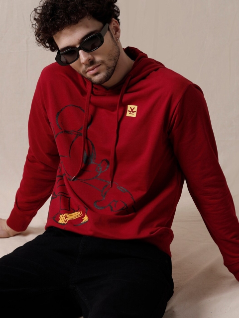 WROGN Printed Hooded Long Sleeves Pullover Sweatshirt - Image 7