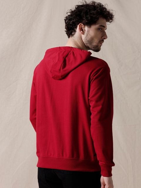 WROGN Printed Hooded Long Sleeves Pullover Sweatshirt - Image 4