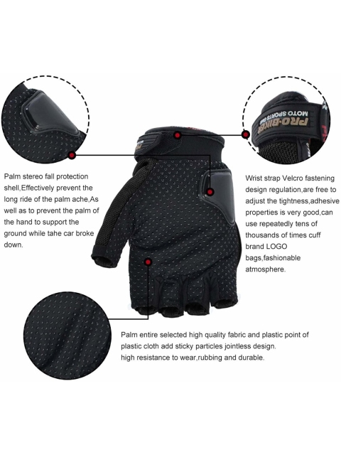 BAESD Men Riding Synthetic Gloves - Image 5